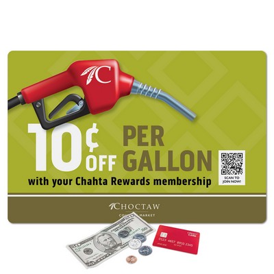 Vynex® Peel&Place® Ultra Thin Removable/Repositionable Counter Mat-12"x18"x.015"